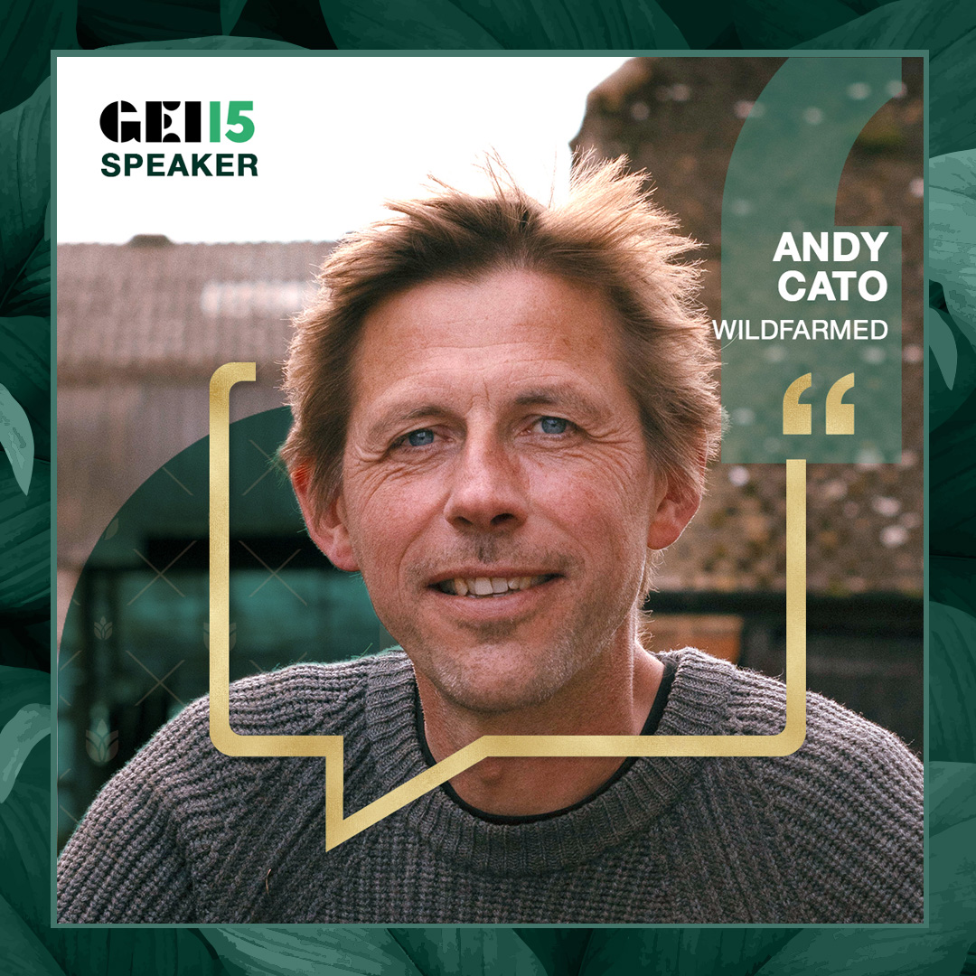 agreenerfuture_'s tweet photo. 📣 GEI15 SESSION ANNOUNCEMENT
Food: Back to the Future
Dale Vince, who also owns all-vegan football club Forest Green Rovers, is back again, this time in conversation with Andy Cato of Groove Armada and Wildfarmed. https://t.co/iN5jSLfsEG