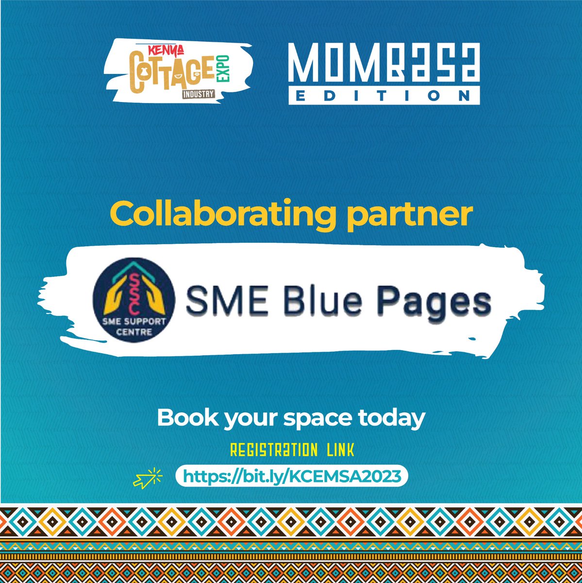 KenyaCottage's tweet photo. Lets welcome SME Blue Pages as our Collaborating partners.
They are a Pan African initiative led and created by SME Support Centre, which aims to  showcase the Made-in- Africa brands and ultimately show the world the Africa’s innovations Potential
@smesupport_ke  @kayana_kenya https://t.co/Yv0OSdZhMZ