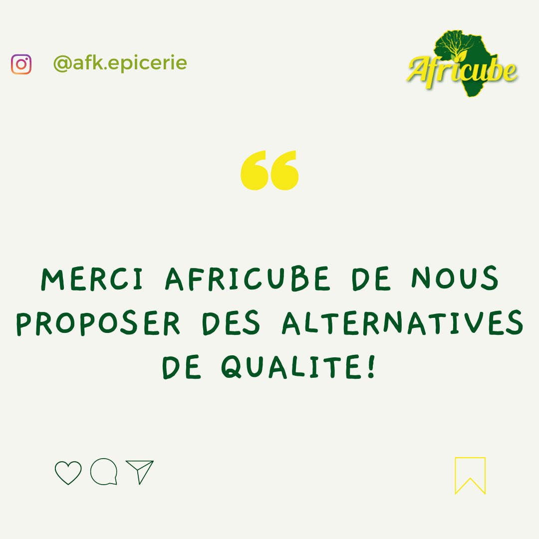 Africube_'s tweet photo. Parce que vous en parlez mieux que nous!  Merci @afkepicerie  💛

#africube #madeintogo #retoursclients #weloveit #youarethebest #blackownedbrand https://t.co/2MDXN4AX3W