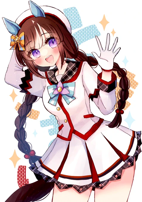 したから!とまこまい!#ウマ娘 #ホッコータルマエ#100日チャレンジ 27日目 タルマエちゃんかわいい 