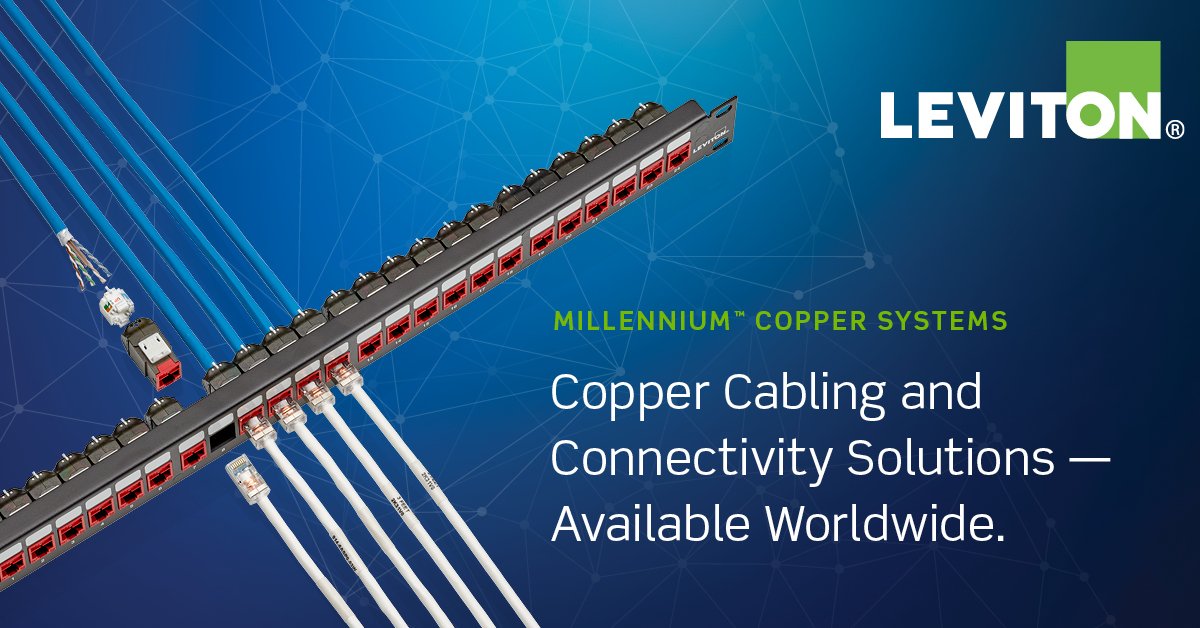 MILLENNIUM™ copper systems allow multinational customers to achieve guaranteed network performance and consistency across multi-site projects. For guaranteed performance, consistent worldwide product offerings, and industry-leading support, deploy MILLENNIUM.