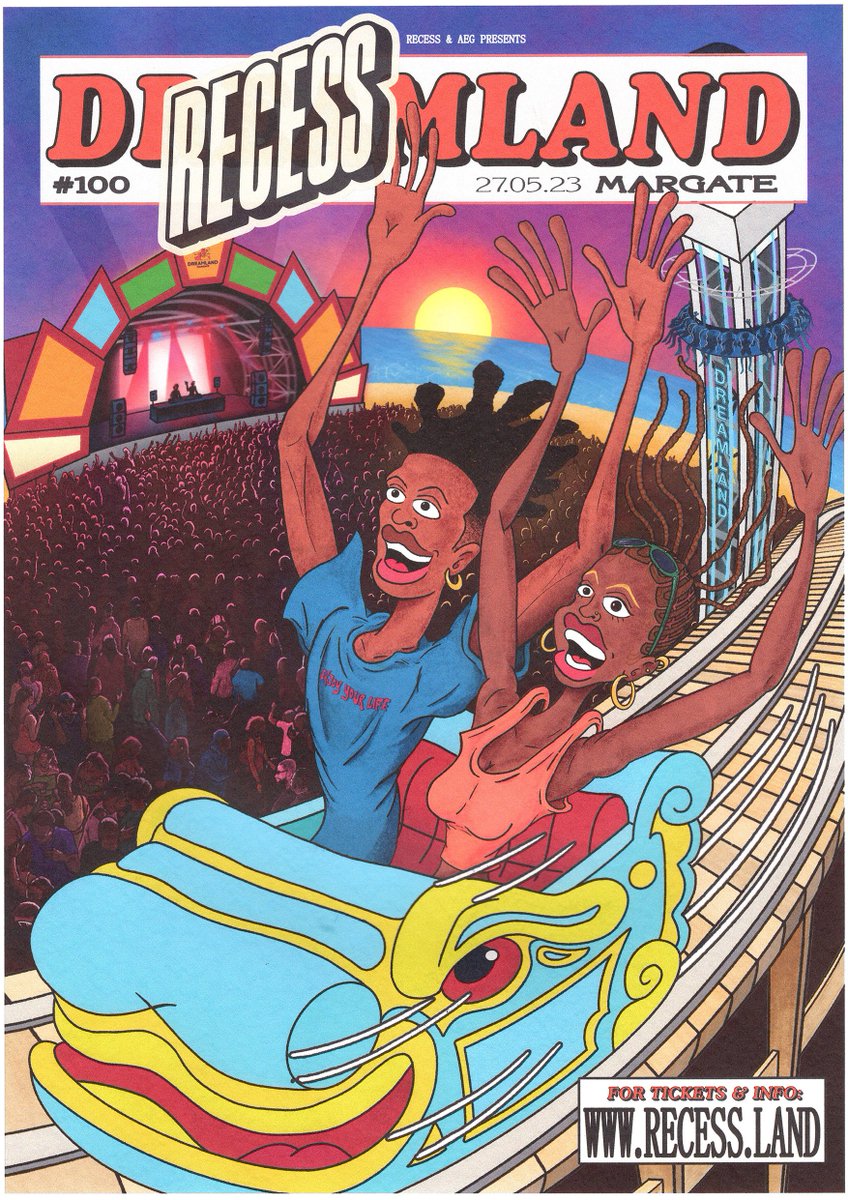 rec_ess's tweet photo. THE 100th PARTY. WELCOME TO RECESSLAND 🎢

taking over the iconic @DreamlandMarg, this is gna be a madting.

presale drops on WEDS, sign up here: https://t.co/gO6FiOgs6d 🎟 https://t.co/ESI2oqjFSd