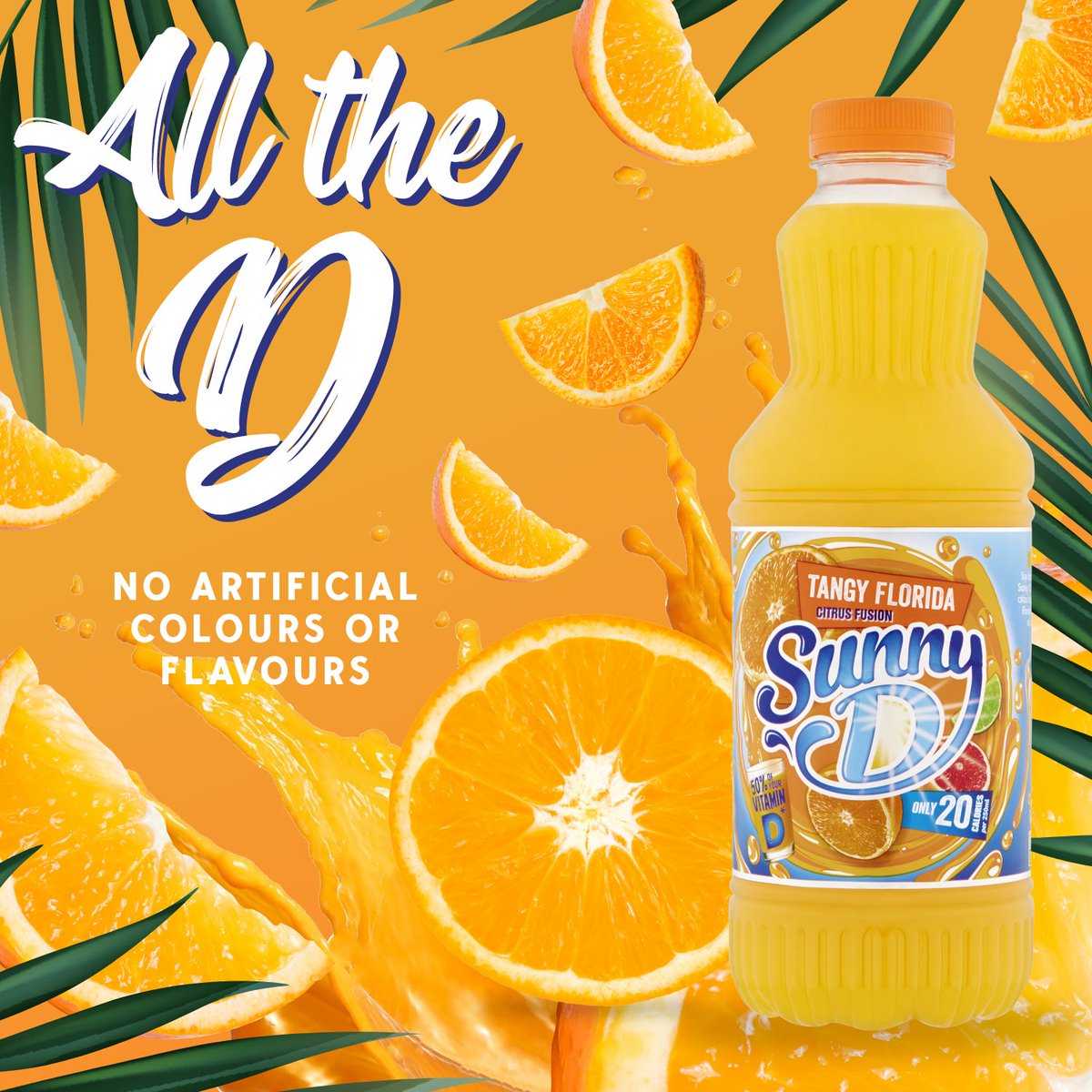 Sunny D Florida Orange = no naughty artificial flavours and no artificial colouring - just bursting with the D 🍊 

#SunnyD #MondayMorning #Morningvibes
