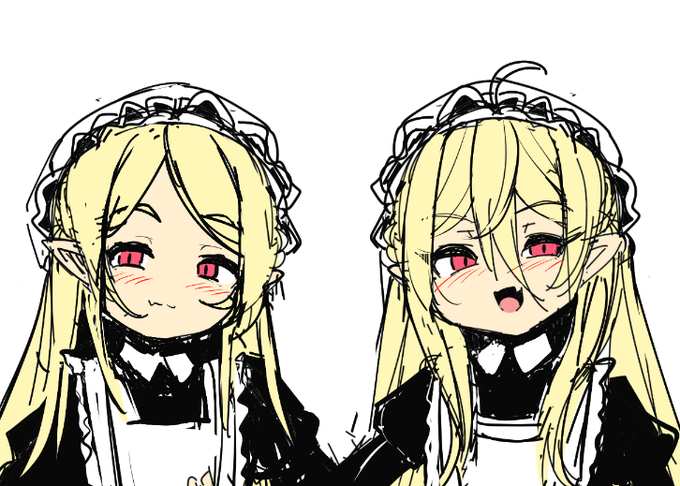 両方金髪もカワイイな…こっちにするか… 