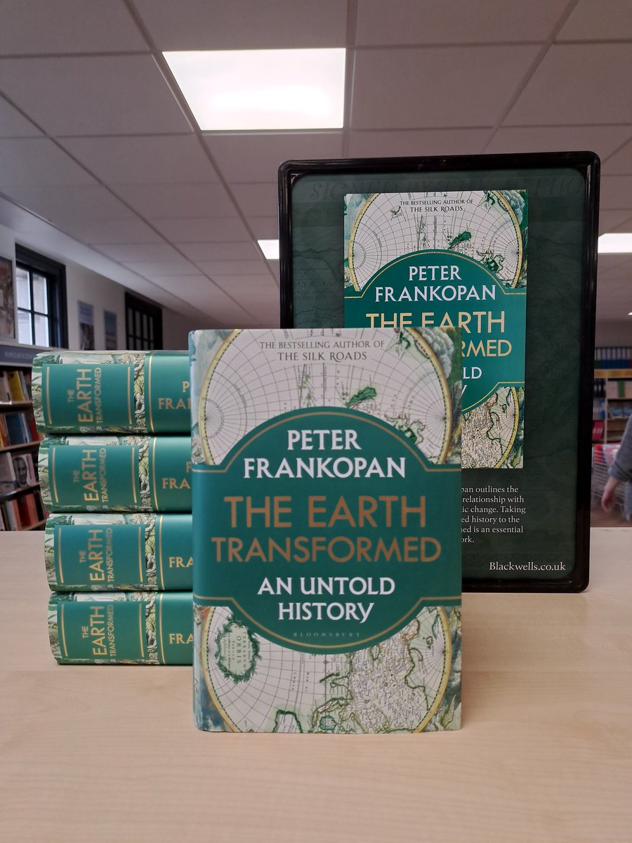 @peterfrankopan's scholarly work is a masterpiece on the extent to which the climate has been overlooked as a major theme in global history #theearthtransformed #earthtransformed