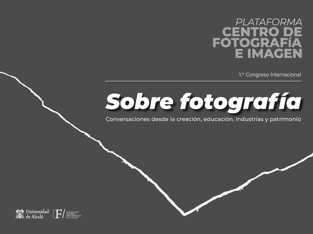 CONGRESO ‘SOBRE FOTOGRAFÍA’ > ¡¡¡NO TE DESCUIDES!!!

¡Las inscripciones para asistir vía online también se están agotando! ¡Que sólo hay 300!

✨ ¡Entra aquí! ↓
congresosalcala.fgua.es/sobrefotografi…

🗓️ 9, 10 y 11 de marzo de 2023

ORGANIZA: Plataforma @centrofotoimag 
COLABORA: <a href="/UAHes/">Universidad Alcalá</a>