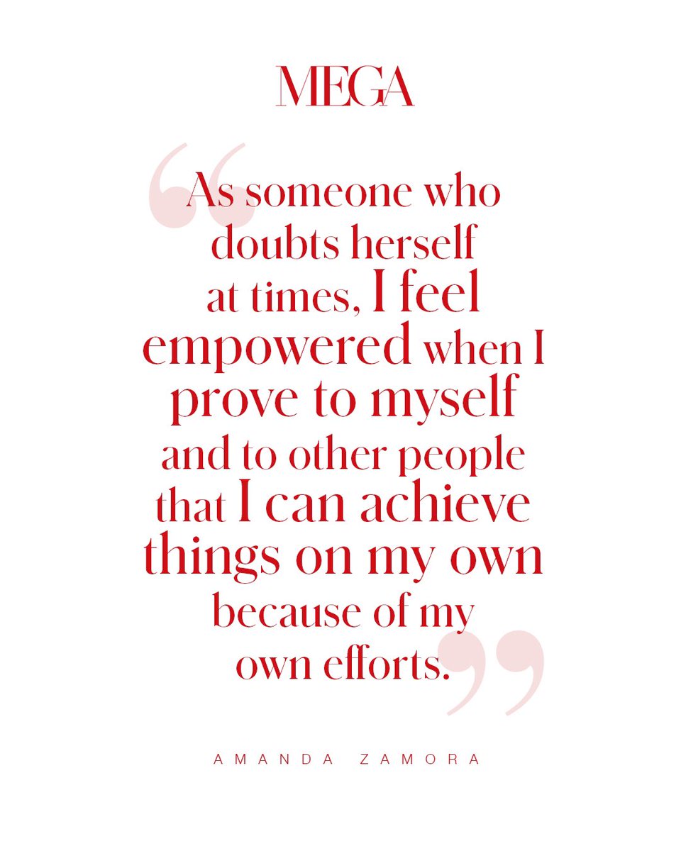 mega_magazine's tweet photo. "If there's one thing you can't dismiss about model and actress #AmandaZamora, it would be her incomparable work ethic.

At the link , we discuss more on her journey as an actress for the #MEGAWomenToWatch list: https://t.co/O0VZaII97q https://t.co/td7vUmctEw