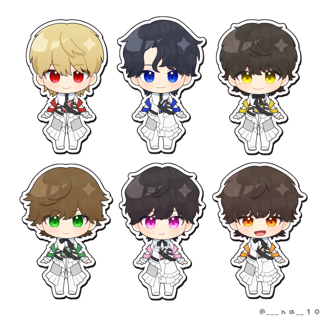 お仕事告知】 7m!nさん( @7min_official )の2周年ライブのグッズ