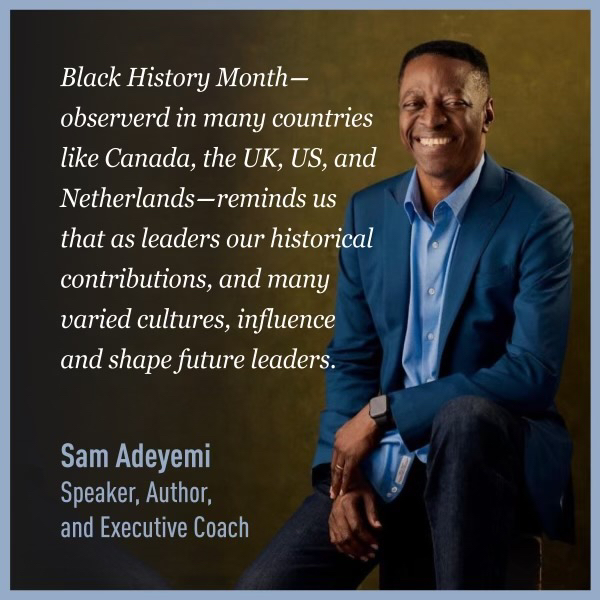 sam_adeyemi's tweet image. It’s a new day for people of African descent as we cultivate the highest quality of leadership possible, inspiring our world in the process. 

#blackhistorymonth
#leaderslead
#samadeyemi
#dearleader