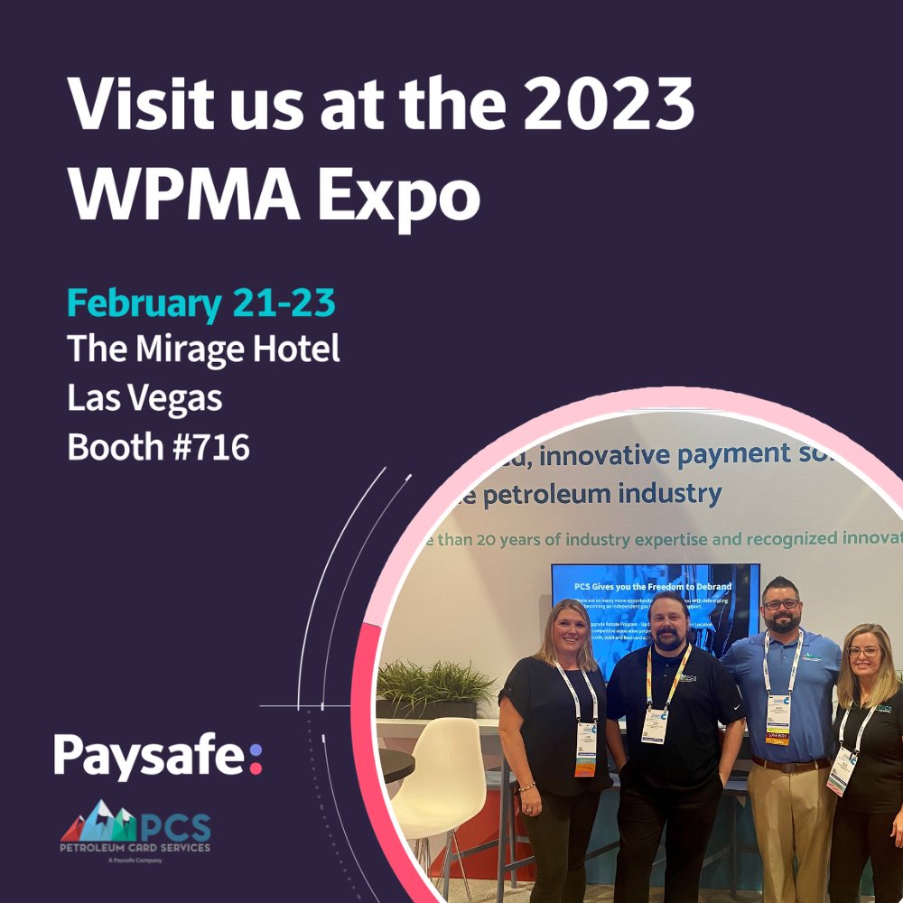 Paysafe on Twitter "Next week, our PCSPayment team will be in Las