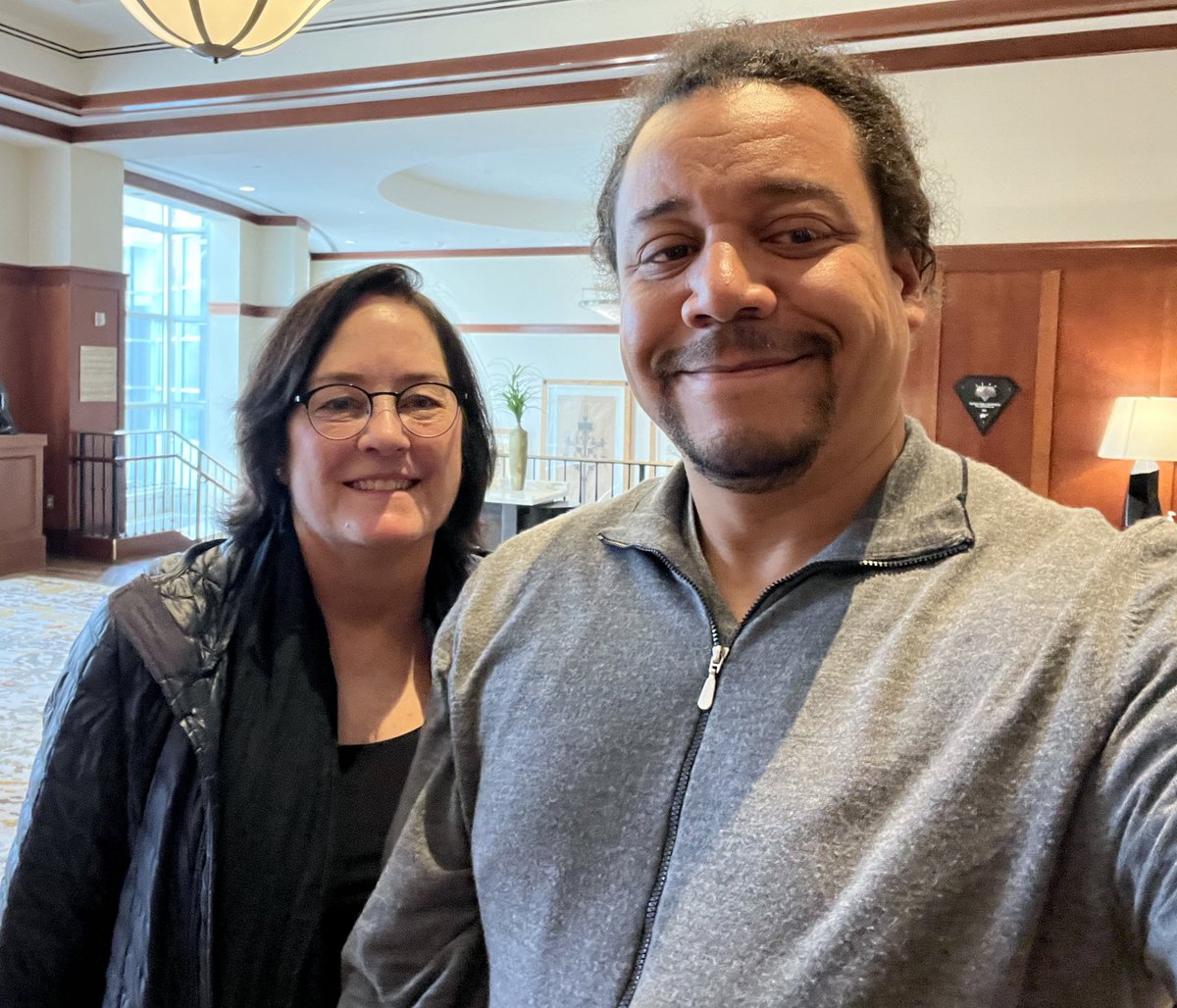 clemonslab's tweet photo. Thanks @penn for bringing @KarenFlemingPhD and I together for breakfast. She’s the best and giving what will be a fantastic talk @PennChemistry today at noon. https://t.co/Afz14Ykmnv