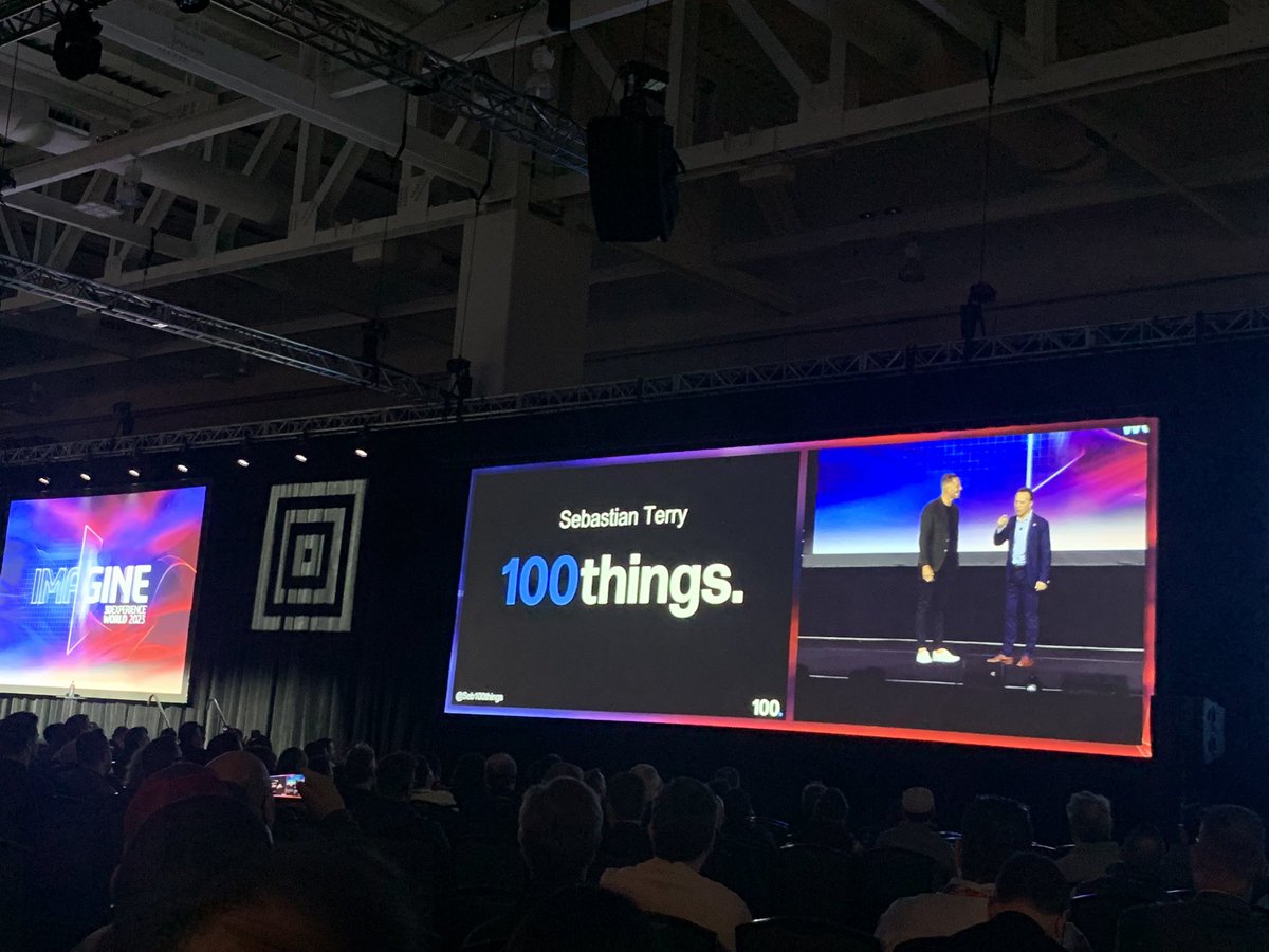 Inspirational talk at World this morning