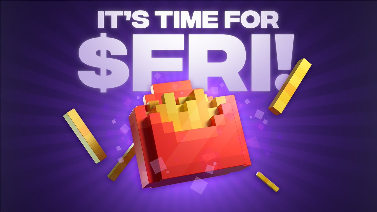 Chainer Shop Coins are now 👉$FRI 🍟
A few fried facts about $FRI ⬇️

- You get 10 $FRI for every NFT pack you claim and 100 $FRI for registration 💰

Soon you’ll be able to buy &amp; sell NFTs for $FRI 🍟

Check how much $FRI you have in your account, and share a screenshot 👇