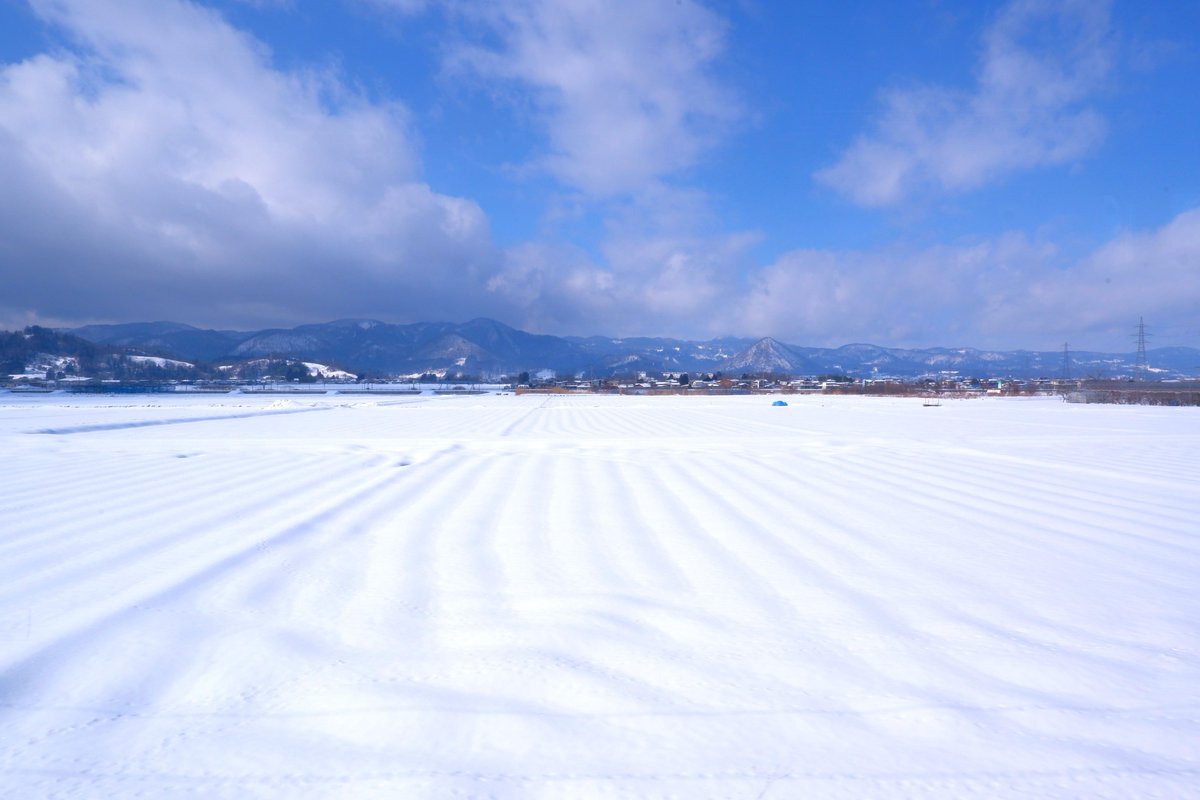 tripandstaycar's tweet image. 冬の陸羽西線の車窓は白銀の絶景でした♪
#陸羽西線
