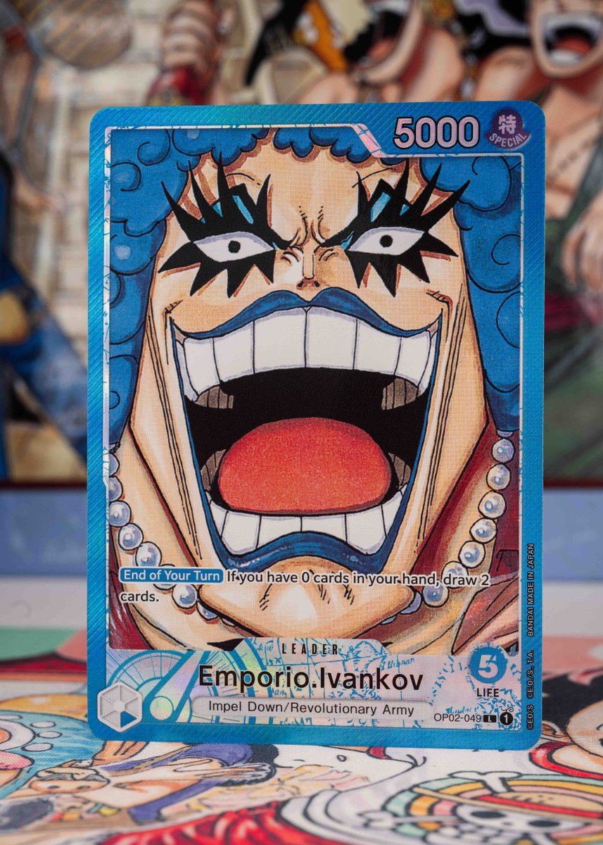 ONEPIECE_tcg_EN's tweet photo. [PARAMOUNT WAR OP-02]

Hello ONE PIECE Pirates!

Check out today’s alternate art card!

Experience everything PARAMOUNT WAR has to offer when it releases on March 10, 2023. 

ONE PIECE CARD GAME TEAM

•Product Page
https://t.co/pKYwBgunE5…

#onepiece #onepiececardgame https://t.co/6TvtZnv5DI