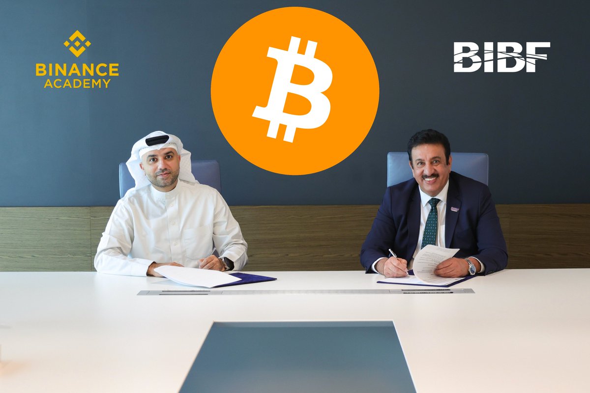 JUST IN: 🇧🇭 Bahrain Institute of Banking & Finance to offer #Bitcoin and  crypto courses in partnership with #Binance