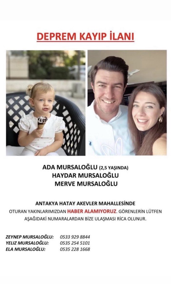 ecenazcs's tweet photo. @BabalaTv @ahbap @ProfDemirtas 

Kayıp ilanı, bulunamıyorlar! https://t.co/NaJQXsEEND