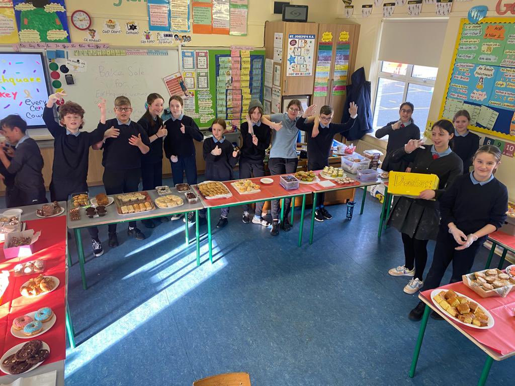 We’ll done to pupils <a href="/BekanSchool/">Bekan School</a> who raised a whopping €1500 for <a href="/irishredcross/">Irish Red Cross</a>  Earthquake Crisis Appeal