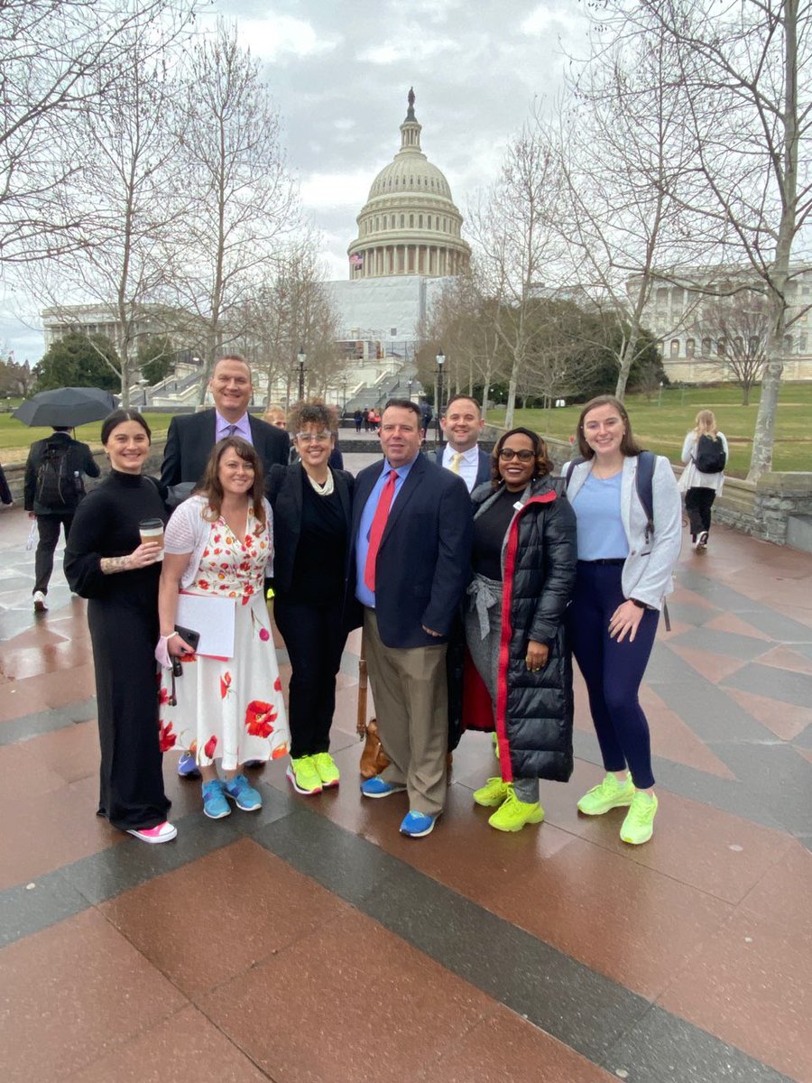Little rainy but it’s going to be a great day on the hill! #SHAPEAdvocacy #SpeakOutDay #MoreTitleIV @SHAPEMaryland will meet with our Maryland members of congress to advocate for enhanced funding of educational programs, especially those that support #healthed &amp; #PhysEd