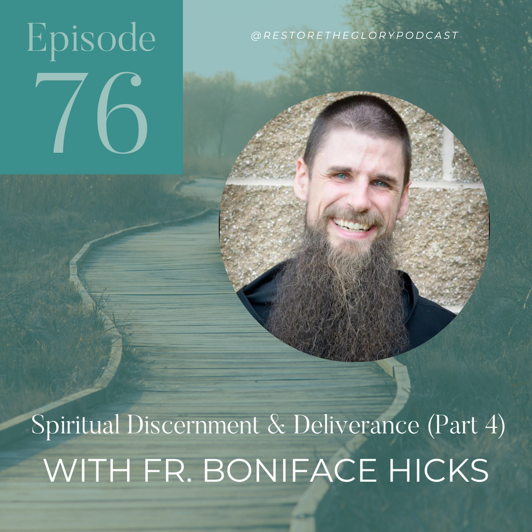RestoreGloryPod's tweet photo. In this episode, Jake and Bob sit down with Fr. Boniface Hicks, OSB, the director of The Institute for Ministry Formation at St Vincent Seminary in Latrobe, Pennsylvania. They discuss the role that spirituality plays in the healing of trauma and the numerous ways that opportuniti https://t.co/xTPloQbmqh