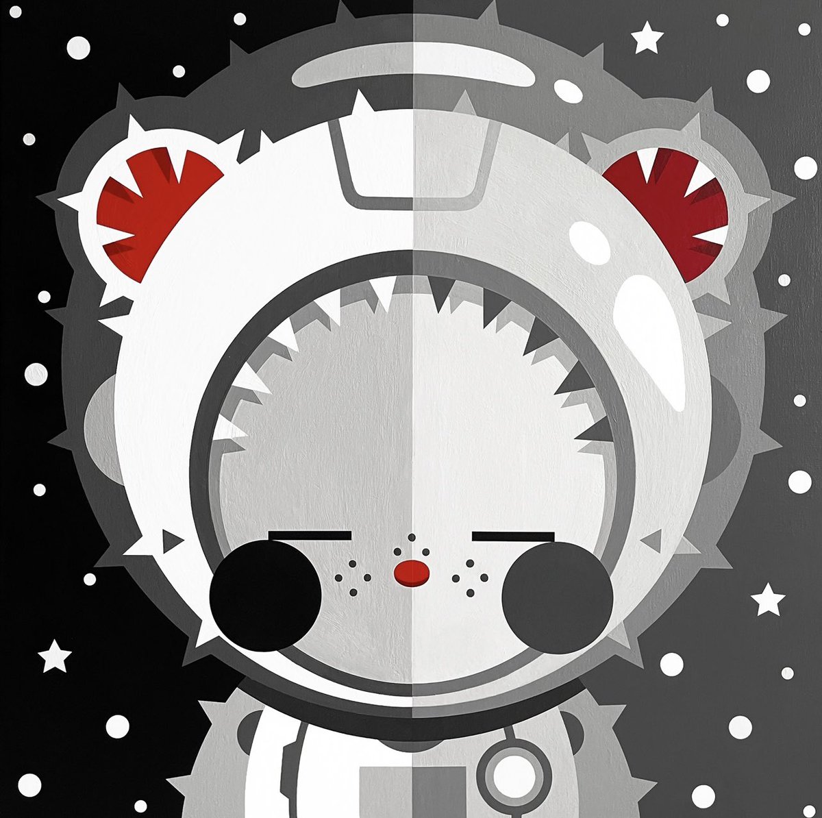 𝕨𝕖’𝕣𝕖 𝕞𝕠𝕧𝕚𝕟𝕘 𝕥𝕠 𝕂𝕖𝕡𝕝𝕖𝕣-𝟜𝟜𝟚𝕓 🪐.. 
ᴡʜᴏ’ꜱ ᴄᴏᴍɪɴɢ?

POMME © TALKING TO THE MOON
ACRYLIC ON LINEN
70 X 70 CM
2023