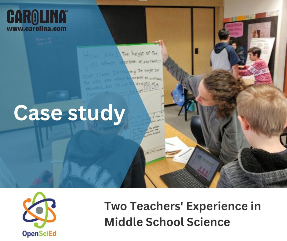 CarolinaBio's tweet photo. In @OpenSciEd each unit begins with an anchoring phenomenon designed to bring in prior experiences so all students can access the conversation.
Free case study: https://t.co/7qxQMObhjv
#OpenSciEd #STEM #AnchoringPhenomenon #DrivingQuestions #Science4AllStudents @OpenSciEd https://t.co/TCEASwwksH