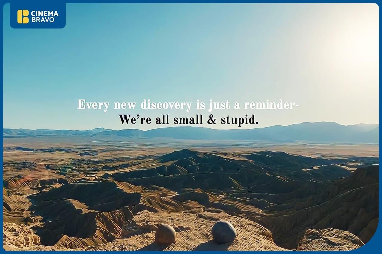 CinemaBravo on X: Every new discovery is just a reminder — We're all  small and stupid. 🎬 Everything Everywhere All at Once (2022) 🪨 👀 Follow  us on IG:   /