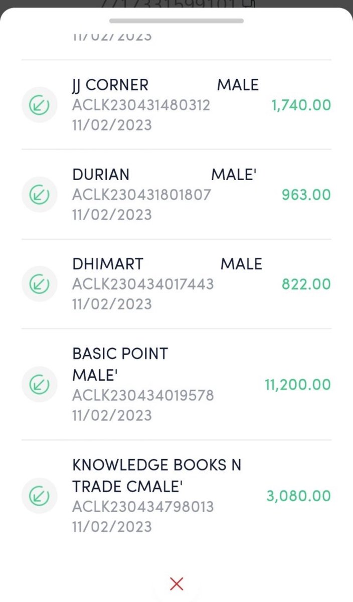 Heskiyaaha's tweet photo. Over MVR 250,000  stolen from my relative’s account in BML via mobile pay @bankofmaldives still hasn’t provided any info how this happened. No emails were compromised neither was any links sent to us or links clicked. No info shared to anyone but still some random person in(1/3) https://t.co/B8bivGESzy
