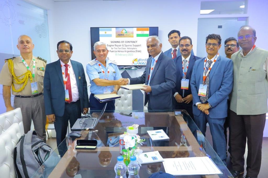 Hindustan Aeronautics Limited today signed a contract with Argentinian Air Force…