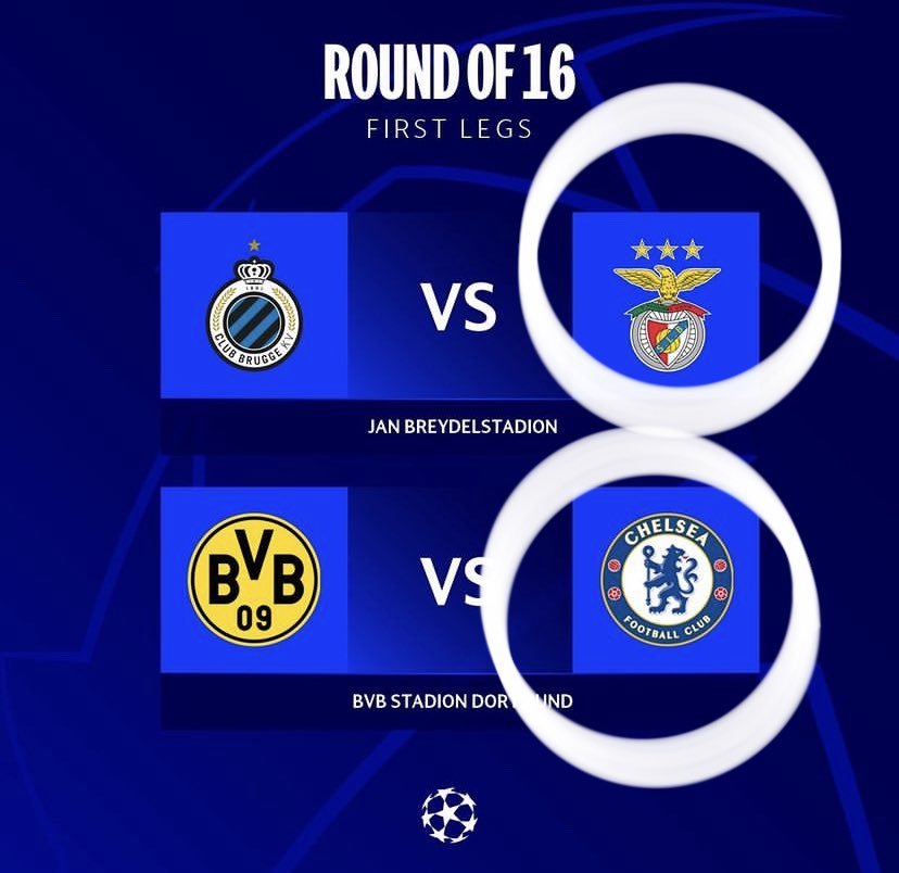 The1stHalf_'s tweet image. Todays winners in the round of 16?
#championleague #ACertianStyleOfLife #firstleg