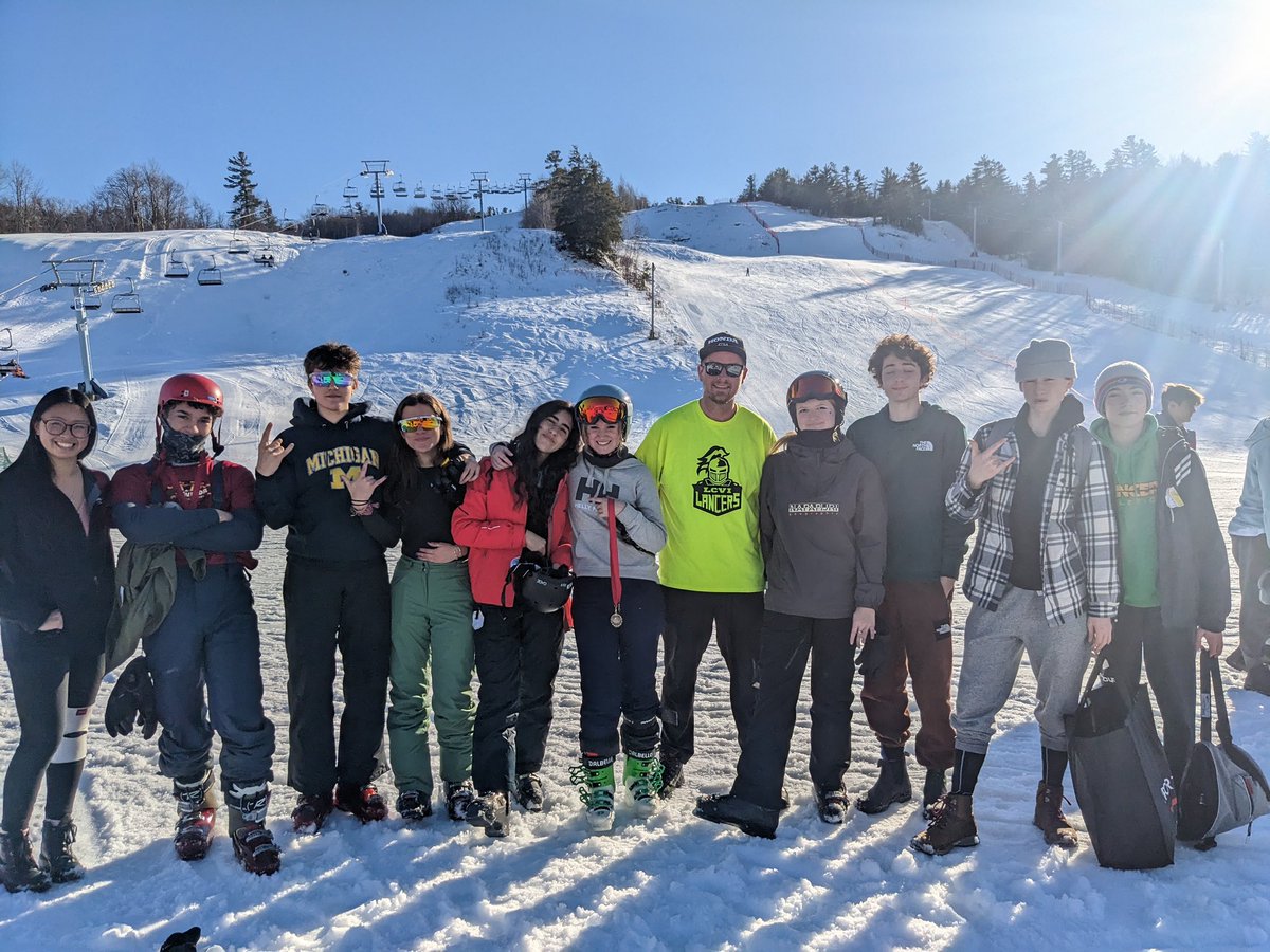 Best efforts and true Lancer GRIT were shown on the slopes of <a href="/CalabogiePeaks/">Calabogie Peaks</a> yesterday! Congratulations to Tomas for🥇 place in giant slalom and to Marie for 🥇place in both slalom and giant slalom!! Here comes <a href="/theEOSSAA/">EOSSAA</a>! #alloutallgameallseason