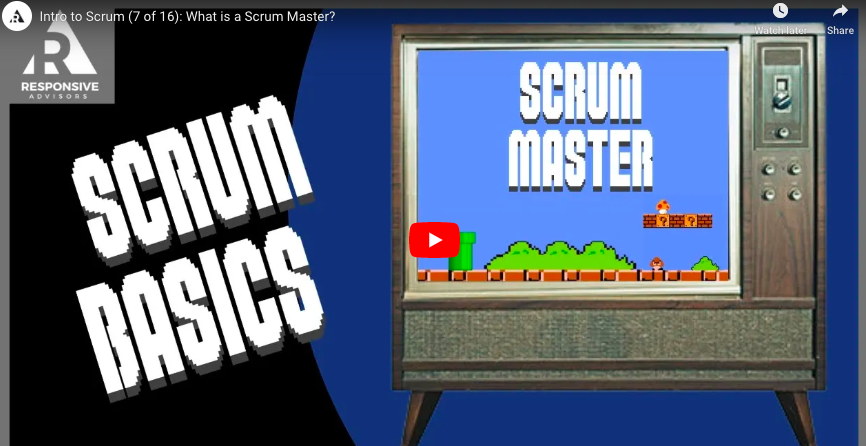 Scrumdotorg's tweet photo. What is a Scrum Master? Is a Scrum Master like a project manager? Are they your boss?  Learn all about the role of a Scrum Master as it is defined in the Scrum Guide in this vlog by PST Robb Pieper. https://t.co/jZxKHi4nep @robbpieper  #ScrumMaster #Scrum #Agile https://t.co/JEKyAZIpuL