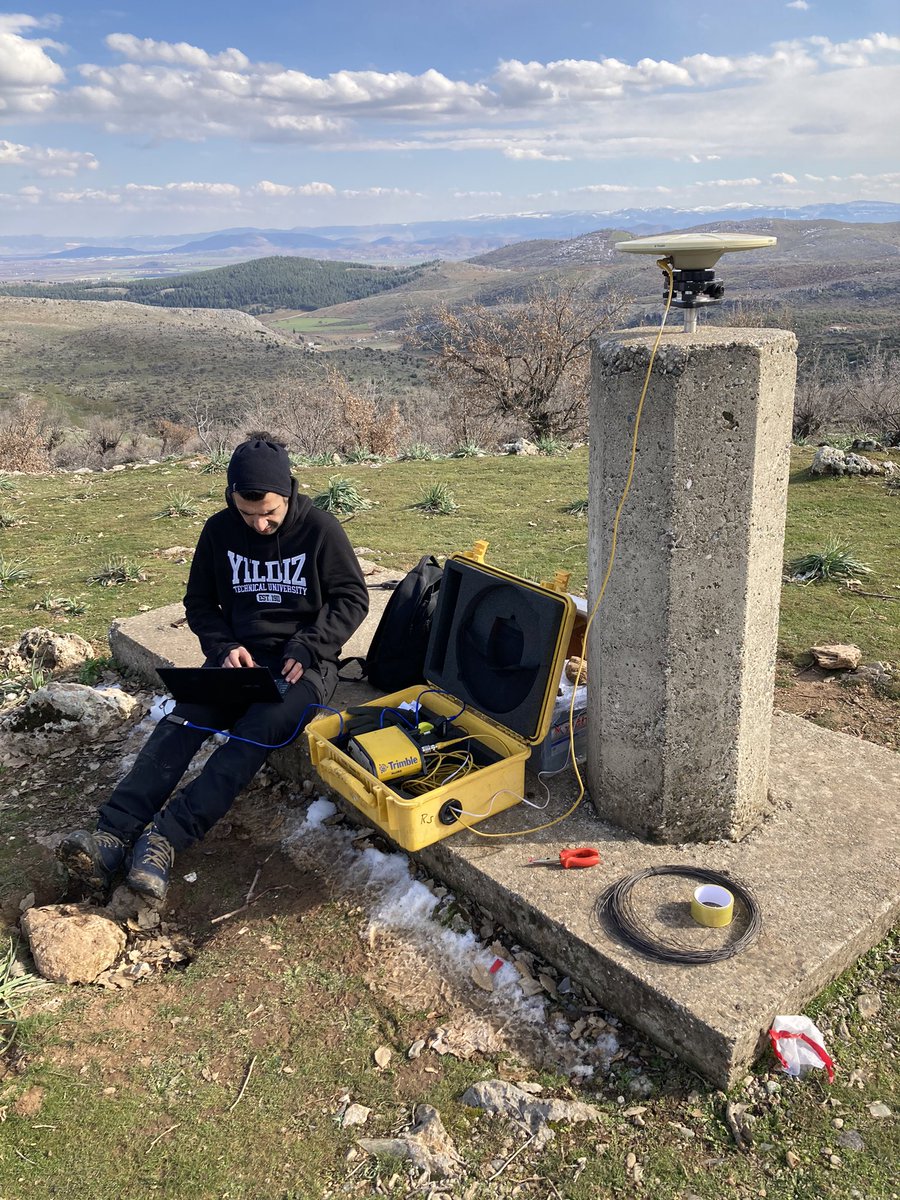 <a href="/YildizEdu/">Yıldız Teknik Üniversitesi</a> team start to install continous #GPS stations and campaing type Gps close to the EAF Zone to determine coseismic and post-seismic deformation. <a href="/ProfHasanMandal/">Prof. Dr. Hasan Mandal</a> <a href="/proftameryilmaz/">Tamer Yılmaz</a> <a href="/profugurdogan/">Uğur Doğan</a> <a href="/sergintav/">semih ergintav</a> <a href="/Tubitak/">TÜBİTAK</a>   #ARGEdeLiderYTÜ #gps #earthquake #deprem