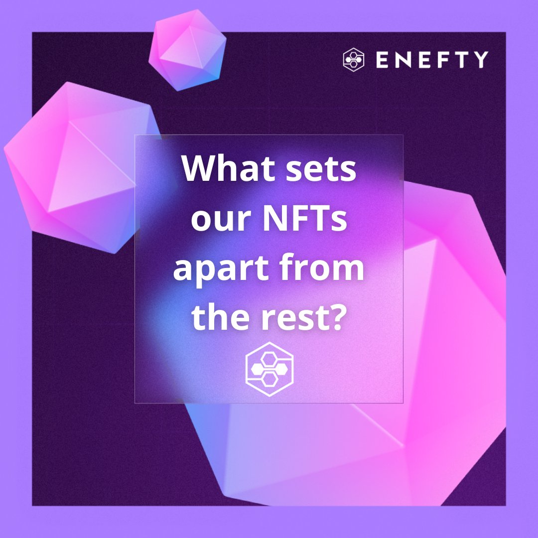 EneftyApp's tweet photo. If you are a newbie in web3, probably the first thing that comes to mind when you hear the term #NFT is "useless monkey pictures" or "this jpg that I can just screenshot?".

Well, fortunately, it doesn't work like that...🧵 https://t.co/WgT9rNo6uL