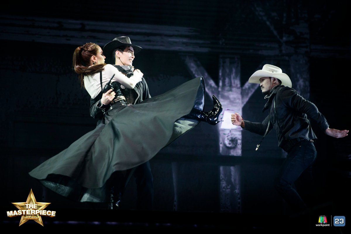 masterpieceth23's tweet image. โชว์ผลงานมาสเตอร์พีซ : เสือดำ 
ผู้กำกับ : ปรัชญา ปิ่นแก้ว 
นักแสดงนำ : สน ยุกต์ 
WHITE GANG และ นักแสดงรับเชิญพิเศษ : เจแปน ภาณุพรรณ,
แอนนา เสืองามเอี่ยม 
รอบ : SEMI FINAL 
#TheMasterPieceเวทีบันลือโลก
#WorkPoint23
#มาสเตอร์พีซEp6