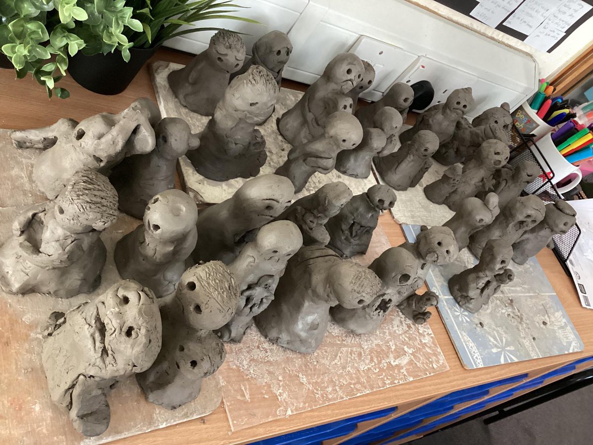 Lawn_Primary's tweet photo. Our Y6 children have had a super busy week: refugee sculptures inspired by Antony Gormley and designing their own operation-style games in D&amp;T.
#TeamLawn🌳
@TransformTrust https://t.co/QpkyqfPJCn