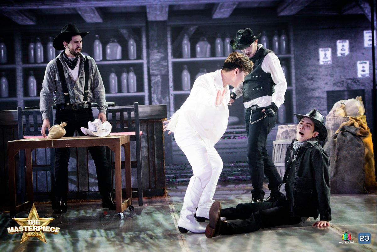 masterpieceth23's tweet image. โชว์ผลงานมาสเตอร์พีซ : เสือดำ 
ผู้กำกับ : ปรัชญา ปิ่นแก้ว 
นักแสดงนำ : สน ยุกต์ 
WHITE GANG และ นักแสดงรับเชิญพิเศษ : เจแปน ภาณุพรรณ,
แอนนา เสืองามเอี่ยม 
รอบ : SEMI FINAL 
#TheMasterPieceเวทีบันลือโลก
#WorkPoint23
#มาสเตอร์พีซEp6