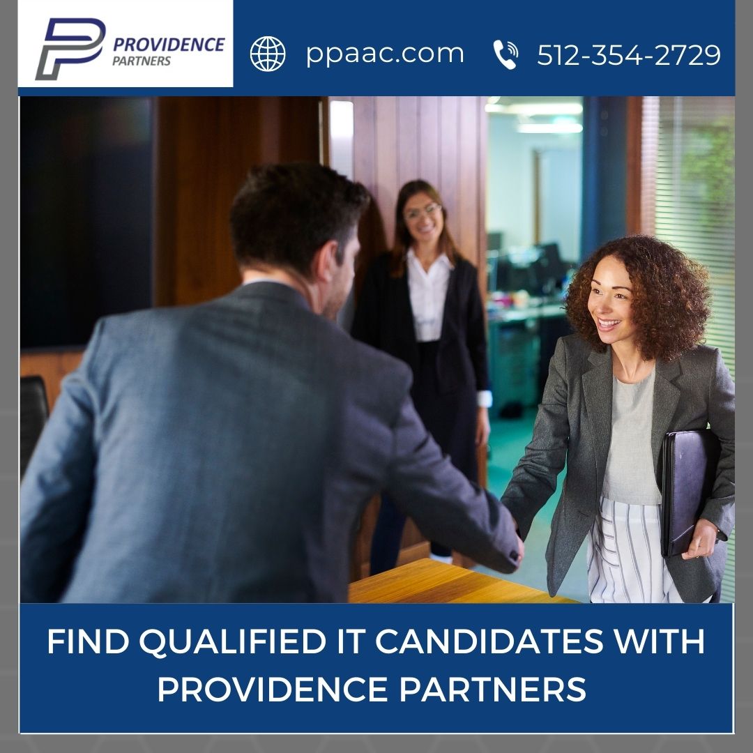 ppaacATX's tweet photo. Let us take the hassle out of finding the right IT talent for your business. Trust Providence Partners for all your staffing needs. Call us not at 512-354-2729 https://t.co/Dw91LKebG4