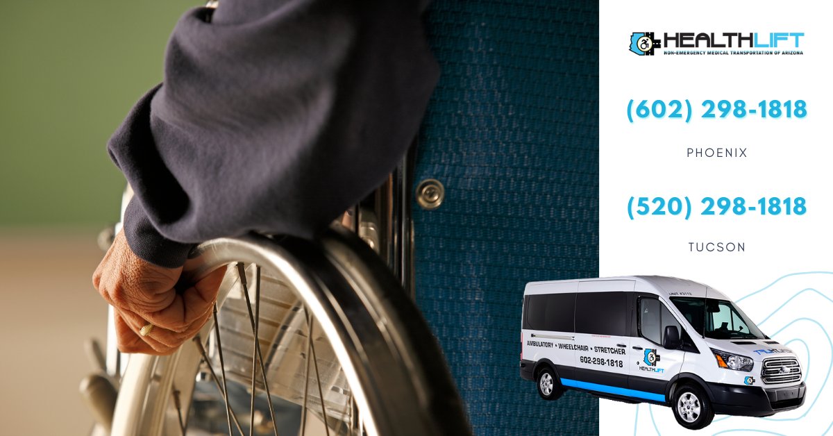 HealthLiftAZ's tweet photo. Register for a HealthLift account and gain easier access to Arizona's most reliable NEMT services. Get online and ride in our accessible vans today! You can also contact us to book a ride now: https://t.co/TsepyEJZfX 
 
#NEMT #Arizona #Wheelchair #Stretcher #Bariatric #Peoria https://t.co/qQ6H0o5N5t