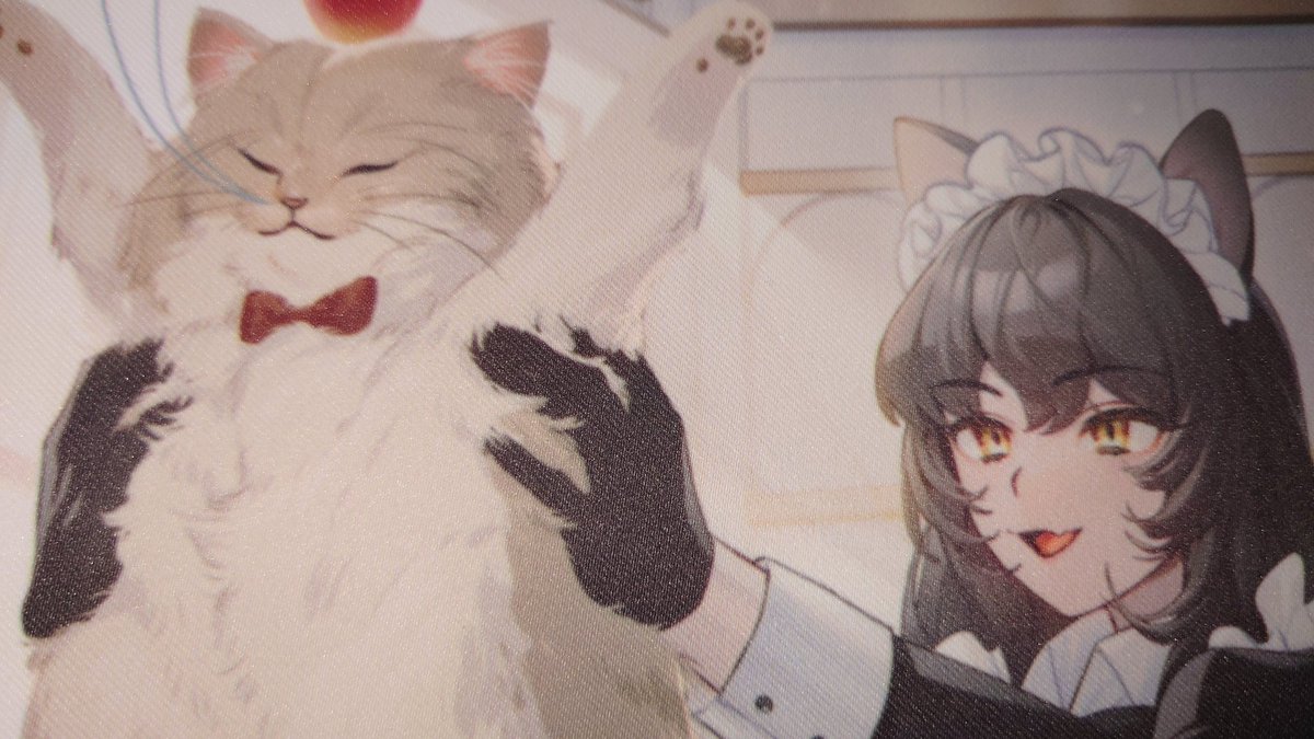 「おじぃ&黒猫ちゃんタペストリーの画像頂けて大感動かわいい!ありがとうございます!」|酩酊ろっぱのイラスト