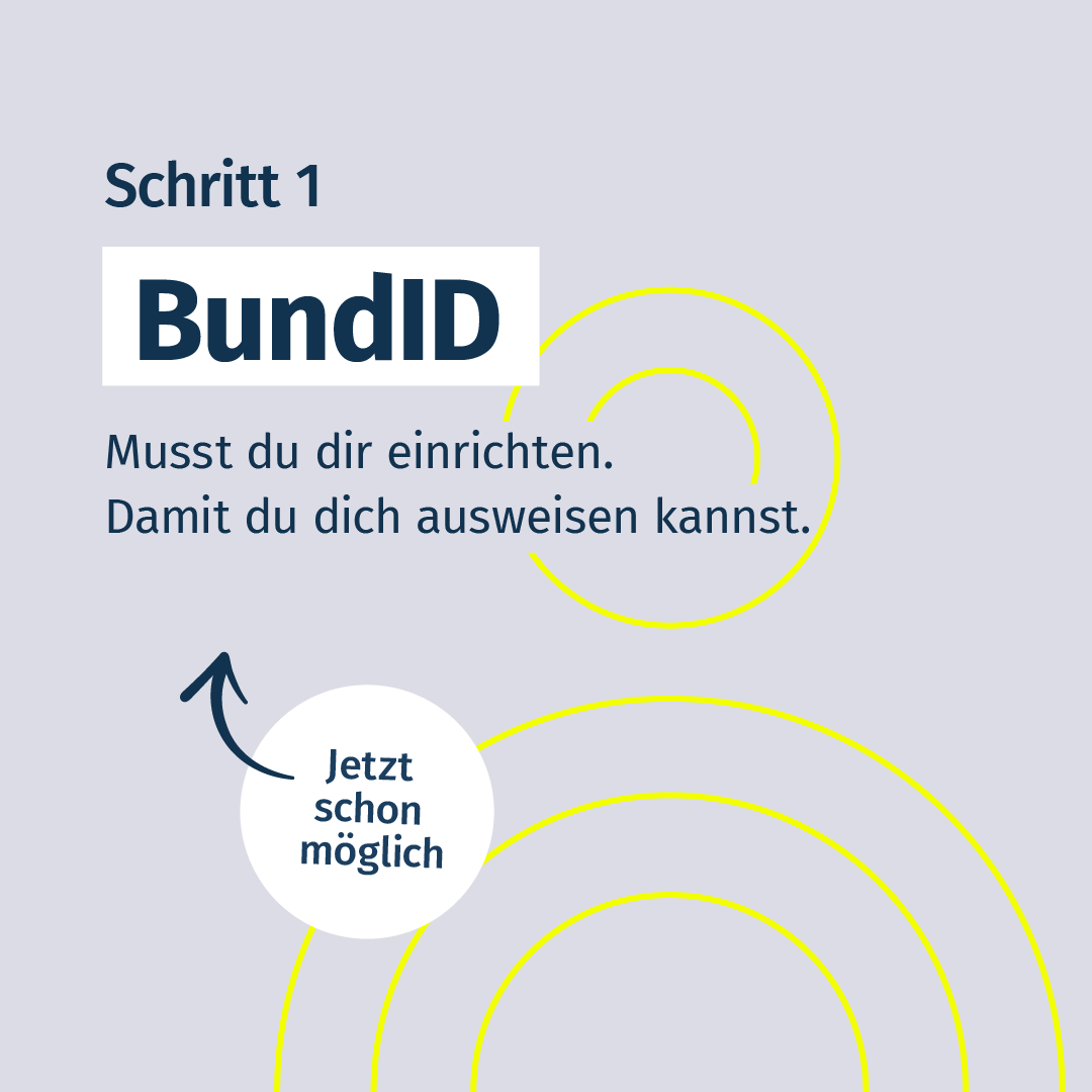 bmftr_bund's tweet photo. Unser Ziel ist, dass du so einfach wie möglich einen Antrag stellen kannst. Bald erhältst du die Zugangsdaten für deine #Einmalzahlung. Schon jetzt kannst du dir deine BundID einrichten. #einmalzahlung200 #energiepreispauschale #studierende https://t.co/m15HGtK5tM