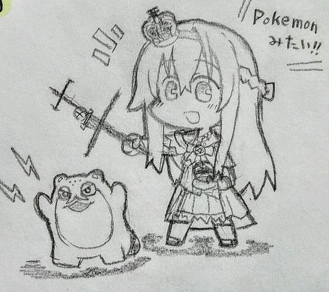 今夜のお絵描き 