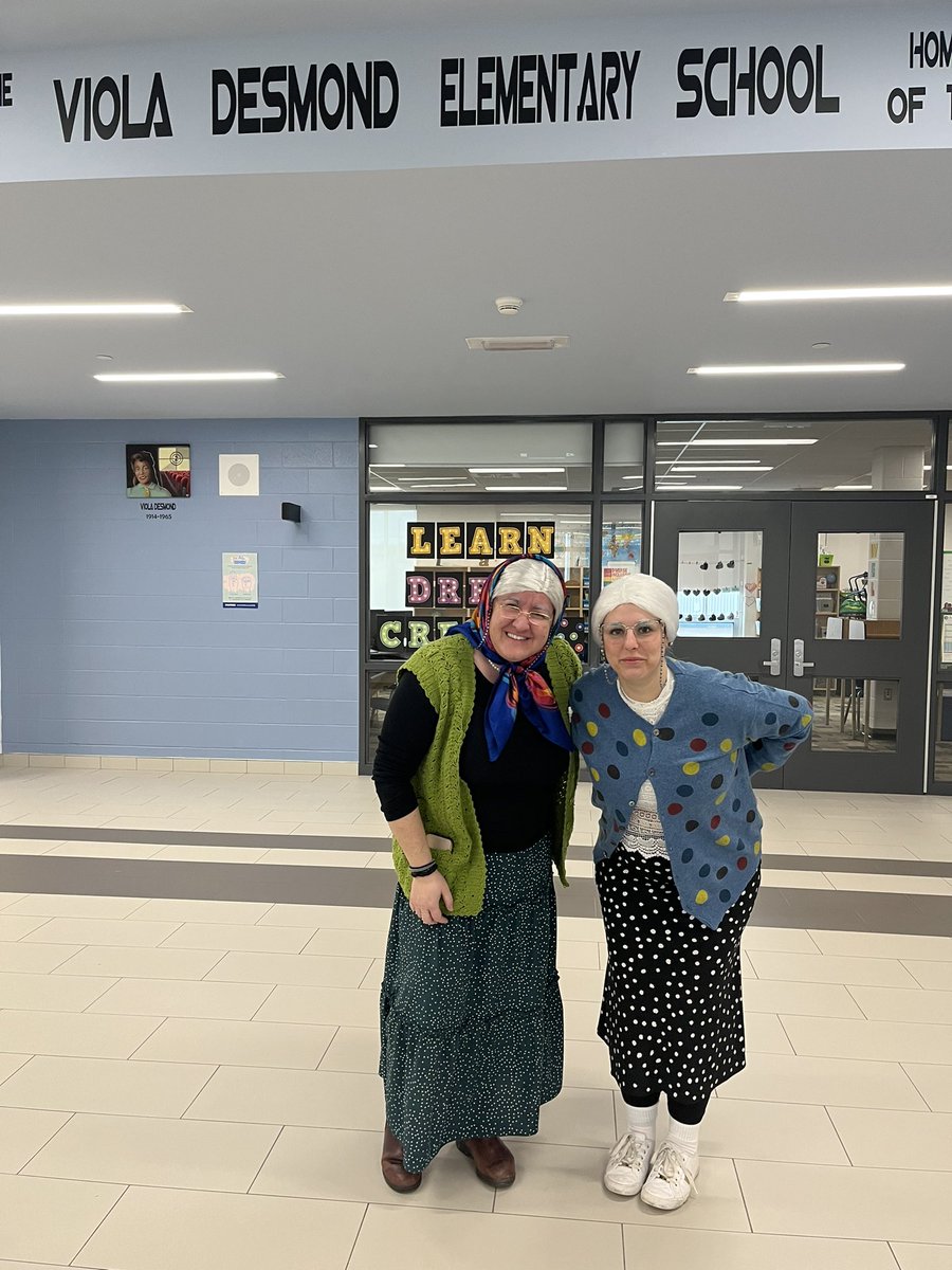 Celebrating 100th Day at Viola Desmond!