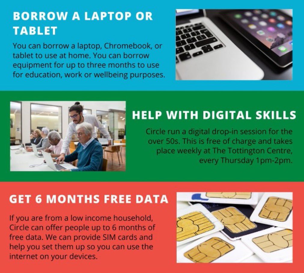 Our Digital Skills Sessions at <a href="/TottyLibrary/">The Tottington Centre</a> are proving really popular.
Give us a call to book yourself on!