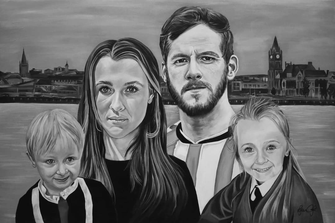 Ryan McBride Foundation 5 on Twitter "Fantastic painting of Ryan with
