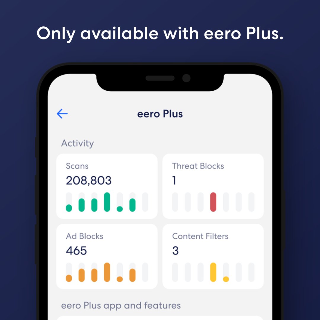 geteero's tweet image. We've got your back! 💥

Got an eero? Find out more about backup: blog.eero.com/weve-got-your-…
Don't have an eero? Shop now: bit.ly/3WvBJmc

#wifi #eero #internetbackup