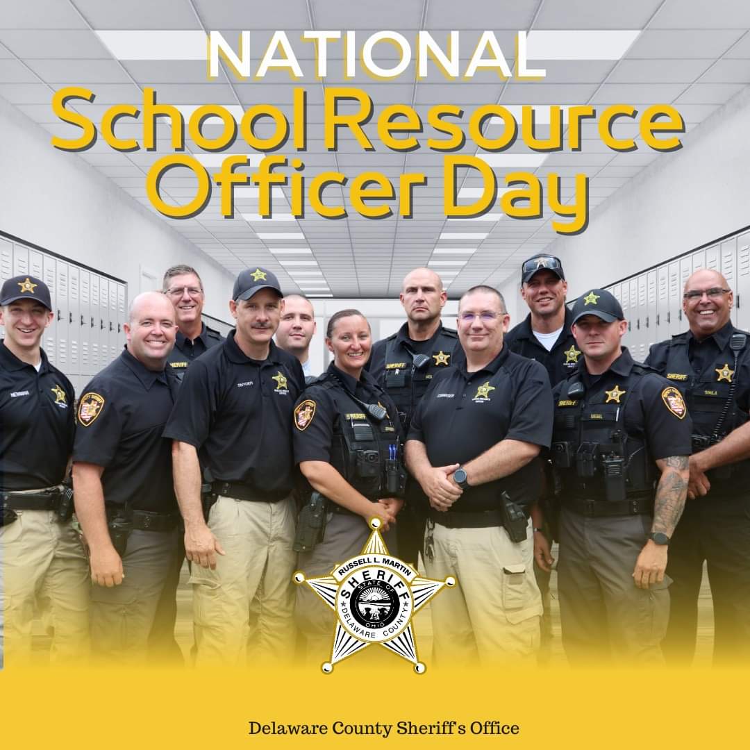 Happy National School Resource Officer Day! Today we celebrate all in law enforcement who serve in our schools. We value the meaningful relationships the SROs have built with their students, staff, &amp; parents. Our schools &amp; students are safer because of them. Thank you! 
#NSRODay