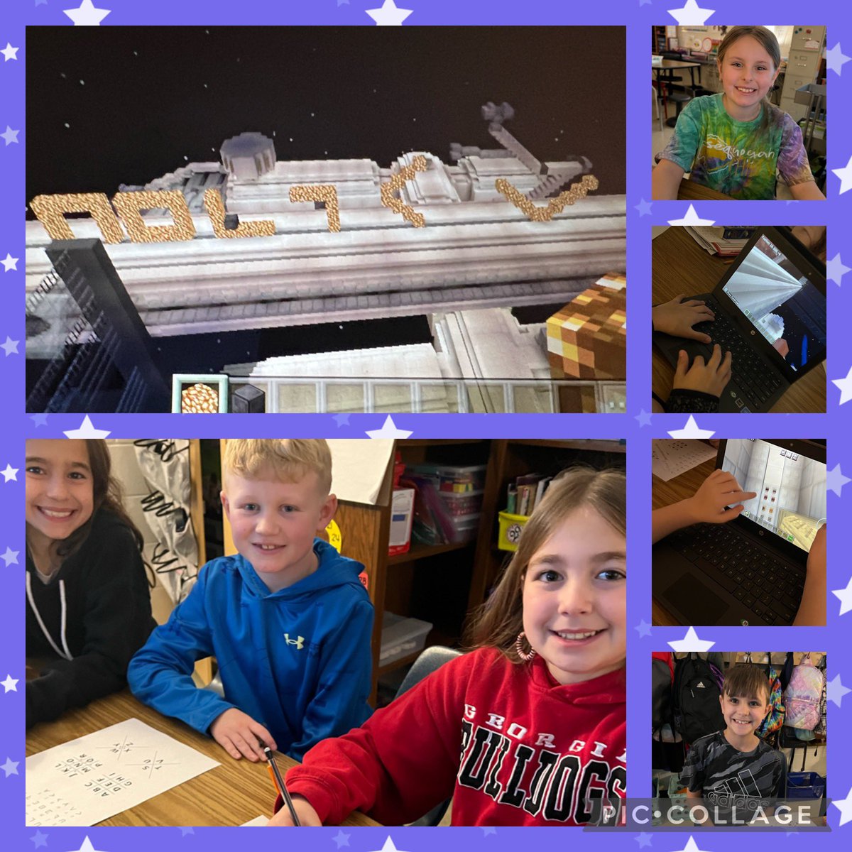 Lauren Abrams (@ccsdabrams) on Twitter photo We had a blast🚀 applying our knowledge of space, light, and patterns while learning about pigpen cyphers to send our messages home to <a href="/IndianKnollES/">Indian Knoll</a> 🪐🔭 <a href="/PlayCraftLearn/">Minecraft Education</a> <a href="/Minecraft/">Minecraft</a> <a href="/CherokeeSchools/">Cherokee Co. Schools</a> #ccsdILS <a href="/aroberts_15/">Afton Roberts</a> We had a blast🚀 applying our knowledge of space, light, and patterns while learning about pigpen cyphers to send our messages home to <a href="/IndianKnollES/">Indian Knoll</a> 🪐🔭 <a href="/PlayCraftLearn/">Minecraft Education</a> <a href="/Minecraft/">Minecraft</a> <a href="/CherokeeSchools/">Cherokee Co. Schools</a> #ccsdILS <a href="/aroberts_15/">Afton Roberts</a>
