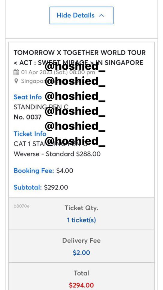 hoshied_'s tweet photo. wts txt tomorrow x together act sweet mirage concert in sg tickets

have: 1x pen c (Q no. 35XX) &amp; 1x pen c (Q no. 37XX)
rfs: got better tickets

all physical tickets. can meetup &amp; show proof of transactions

#TXT_ASM_TOUR #TXTinSingapore #TXTinSG #ACTSWEETMIRAGEINSG #TXT https://t.co/v37WYCnUEs