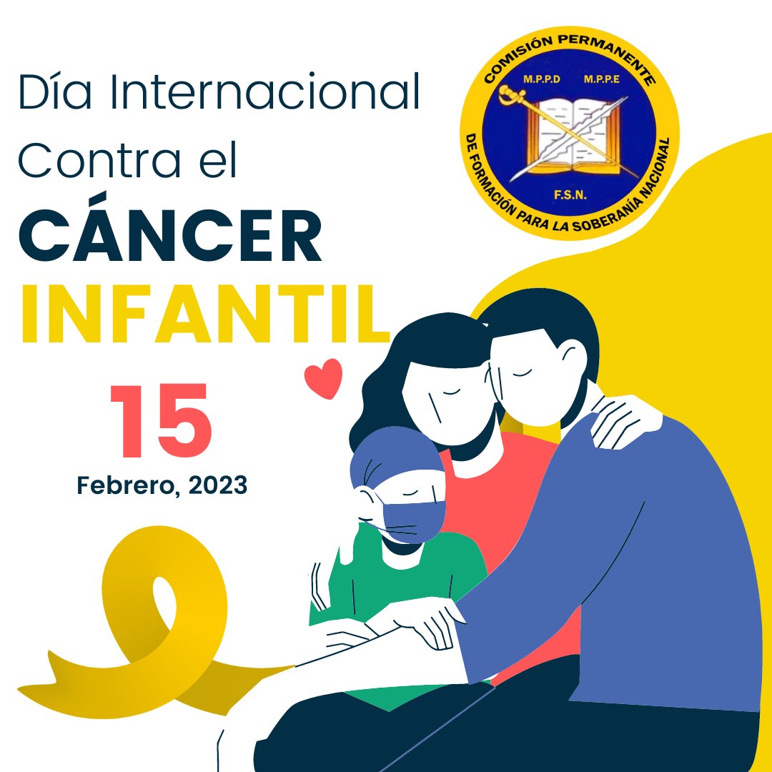 Sepremil's tweet photo. #Efemérides⏩🔊🌍 Hoy15FEB||El 15 de febrero ha sido declarado como el Día Internacional del Cáncer Infantil en Luxemburgo en el año 2001. https://t.co/f6sAUmM0bk